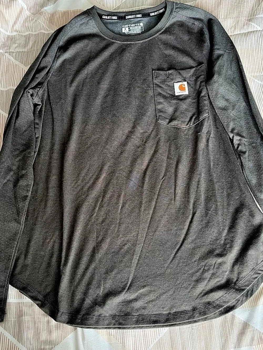 Carhartt Force Relaxed Fit Midweight Long-Sleeve Pocket T-Shirt Long-Sleeve
